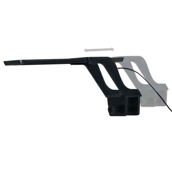 LED лампа за аквариум със скоба, 25-45 см, синьо и бяло