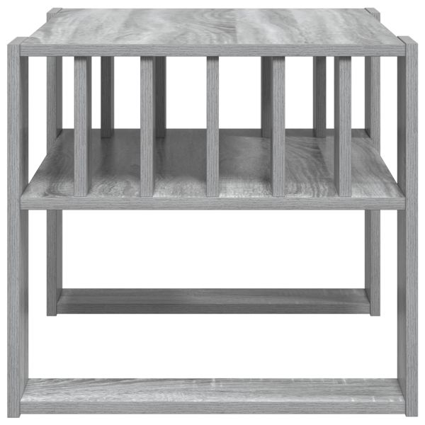 Масичка за кафе Сив Сонома 66 x 49,5 x 45 см Инженерно дърво