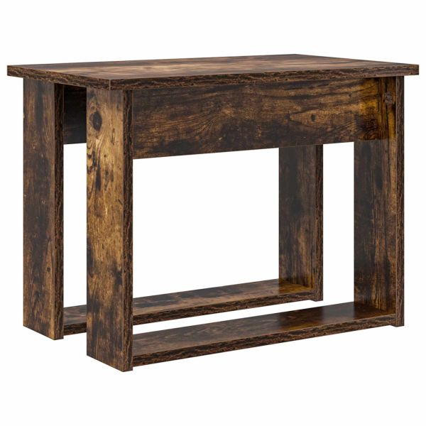 Комплект кафе маса 2 pcs Димян дъб Инженерно дърво