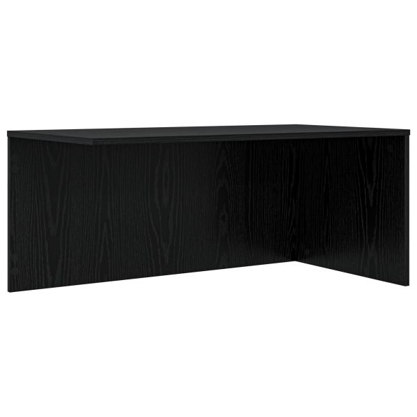 Комплект кафе маса 2 pcs Черния дъб Инженерно дърво