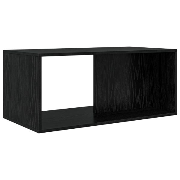 Комплект кафе маса 2 pcs Черния дъб Инженерно дърво