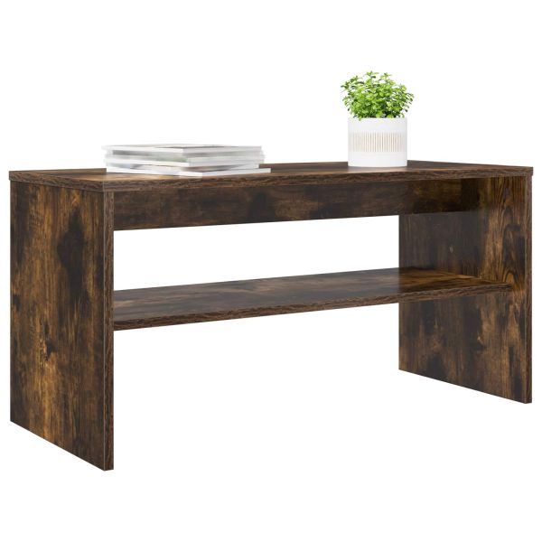 ТВ шкаф Димян дъб 80 x 35 x 40 см Инженерно дърво