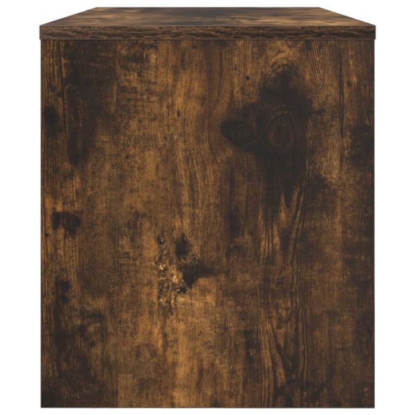 ТВ шкаф Димян дъб 80 x 35 x 40 см Инженерно дърво