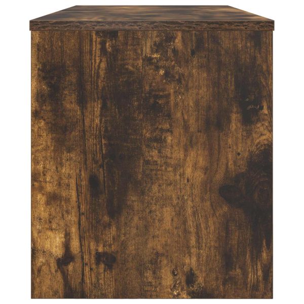 ТВ шкаф Димян дъб 100 x 35 x 40 см Инженерно дърво