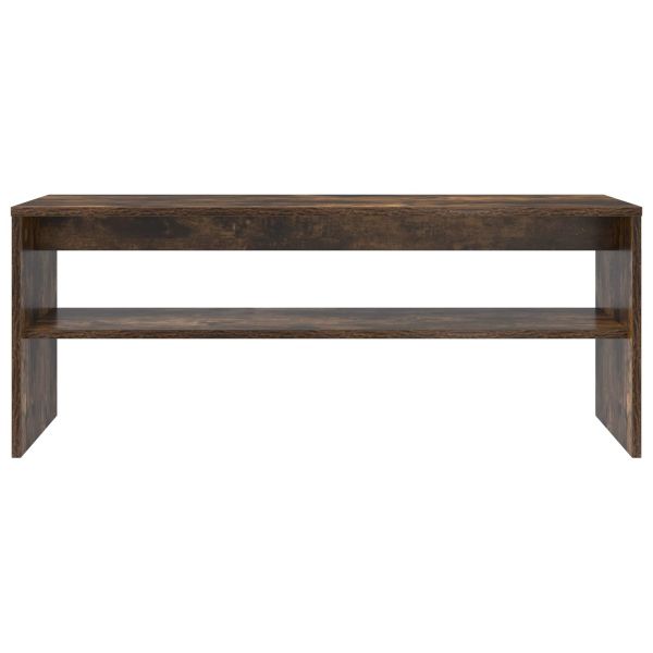 ТВ шкаф Димян дъб 100 x 35 x 40 см Инженерно дърво