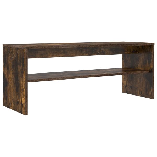 ТВ шкаф Димян дъб 100 x 35 x 40 см Инженерно дърво