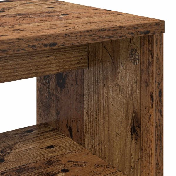 ТВ шкаф Старо дърво 80 х 30 х 40 см Инженерно дърво