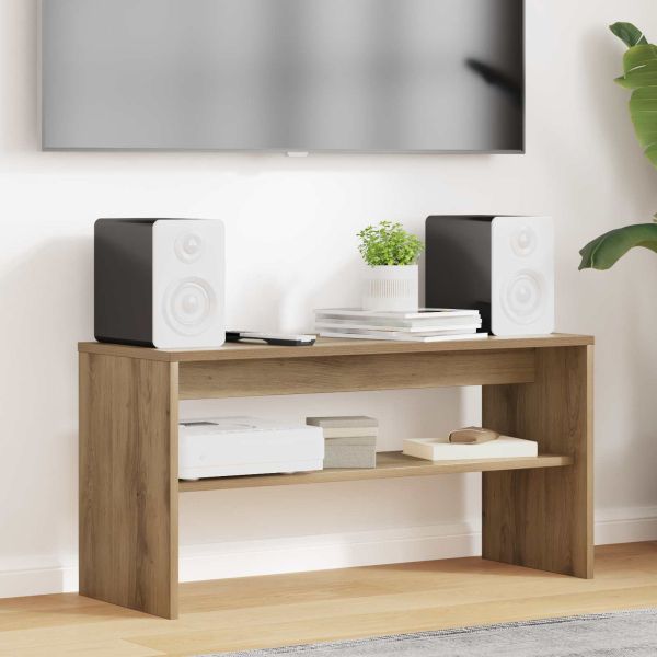 ТВ шкаф Дъб 80 х 30 х 40 см Инженерно дърво