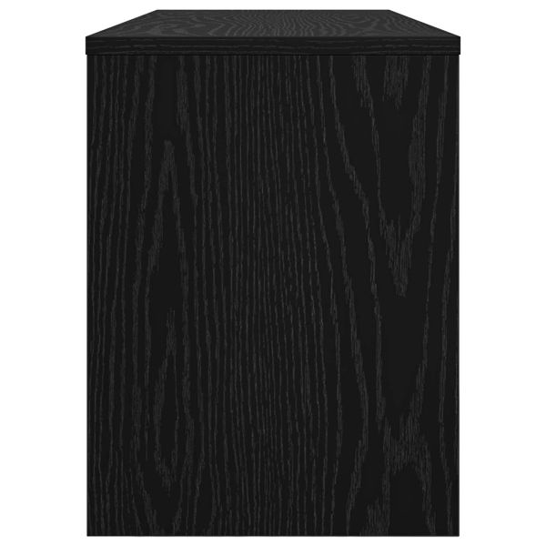 ТВ шкаф Черния дъб 100 x 30 x 40 см Инженерно дърво