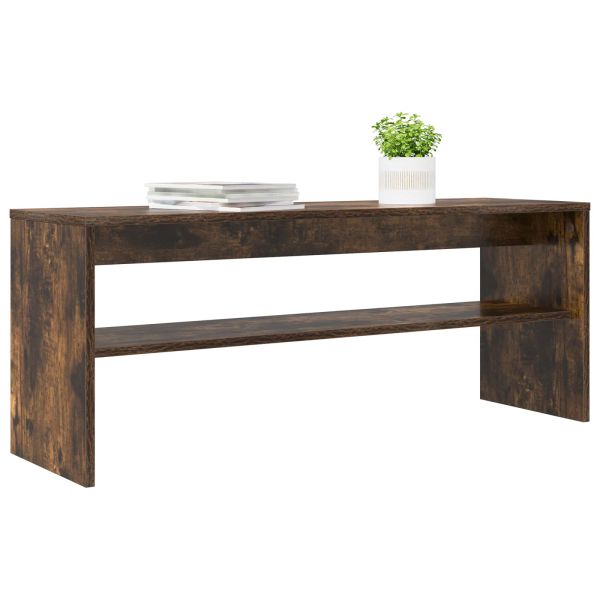 ТВ шкаф Димян дъб 100 x 30 x 40 см Инженерно дърво