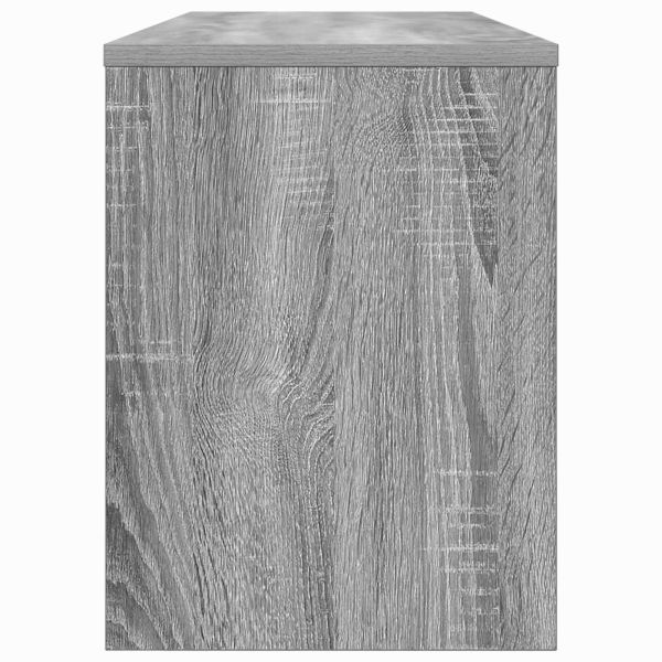 ТВ шкаф Сив Сонома 100 x 30 x 40 см Инженерно дърво