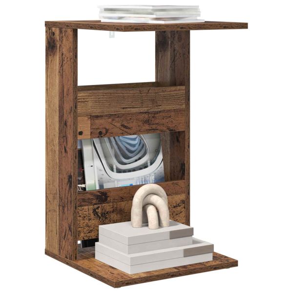 Странична маса Старо дърво 40 x 35 x 60,5 см Инженерно дърво