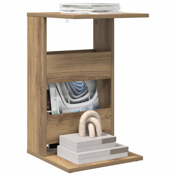 Странична маса Дъб 40 x 35 x 60,5 см Инженерно дърво