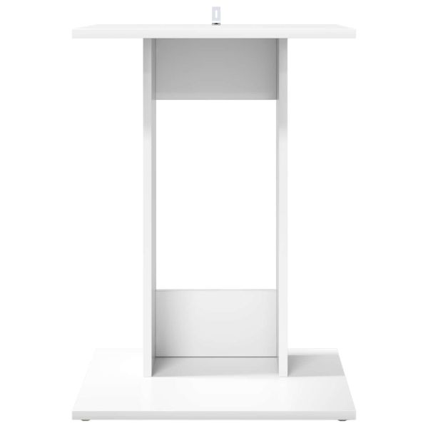 Странична маса Бяло 45 x 40 x 62,5 см Инженерно дърво