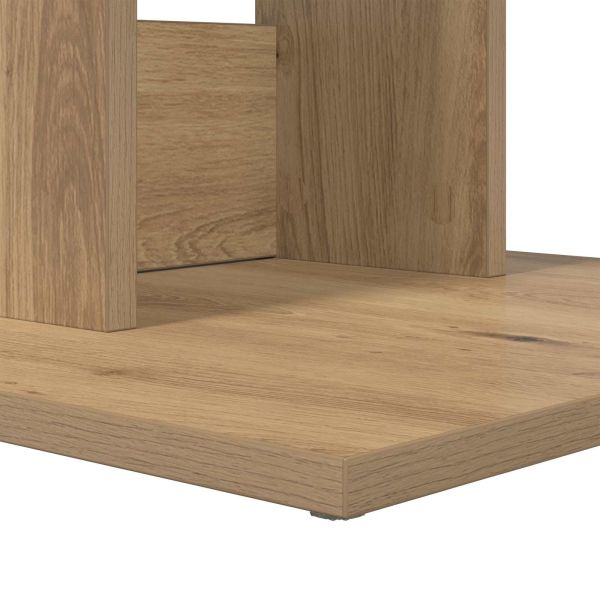 Странична маса Дъб 45 x 40 x 62,5 см Инженерно дърво