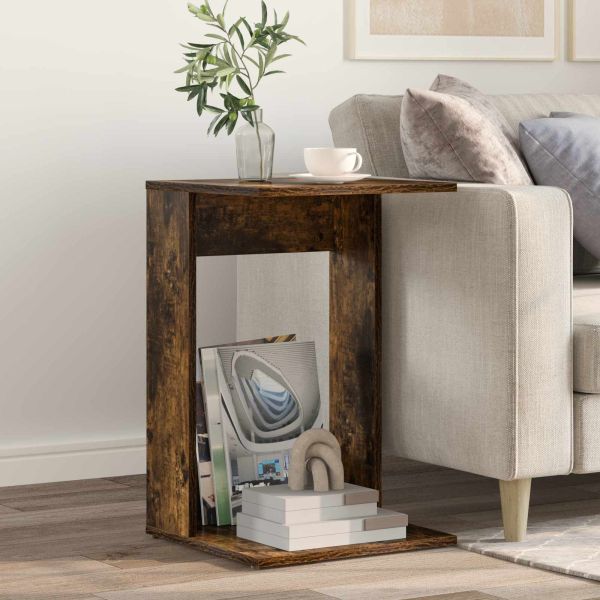 Странична маса Димян дъб 40 x 38 x 62,5 см Инженерно дърво