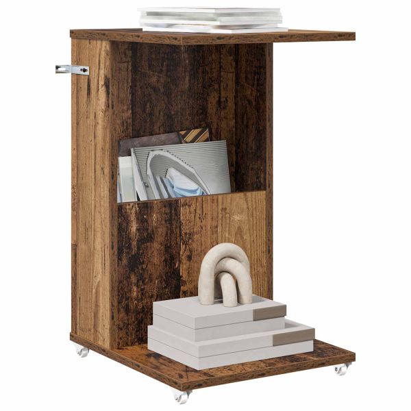 Странична маса Старо дърво 40 x 35 x 60 см Инженерно дърво