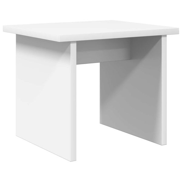 Шкаф за обувки с рафт със съхранение 2 pcs Бяло Инженерно дърво