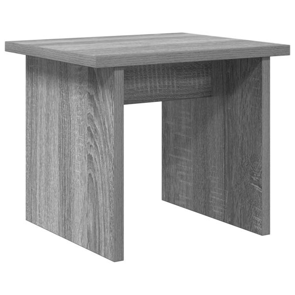 Шкаф за обувки с рафт 2 pcs Сив Сонома Инженерно дърво