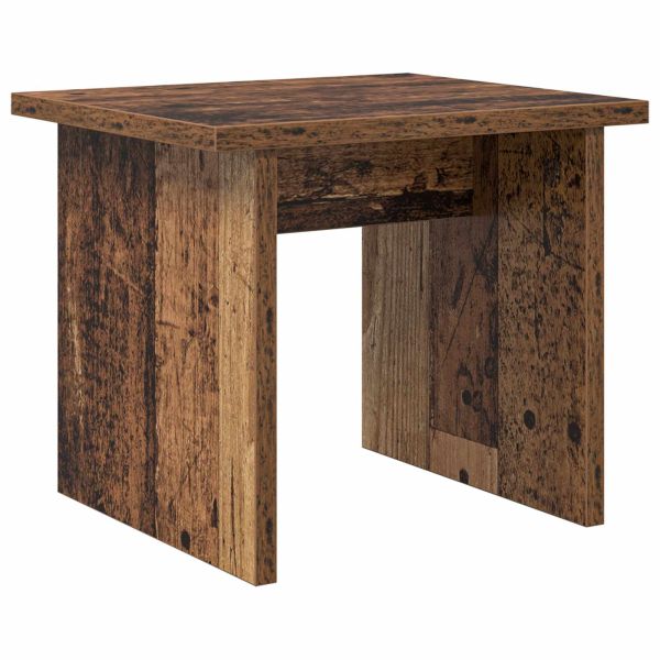 Шкаф за обувки с рафт 2 pcs Старо дърво Инженерно дърво