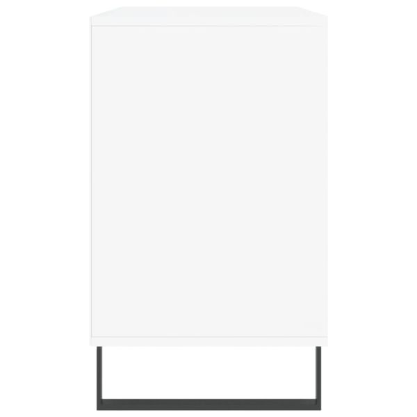 Шкаф за обувки, бял, 102x36x60 см, инженерно дърво