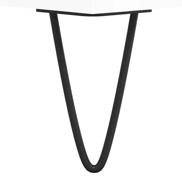 Шкаф за баня, бял гланц, 65x33x60 см, инженерно дърво