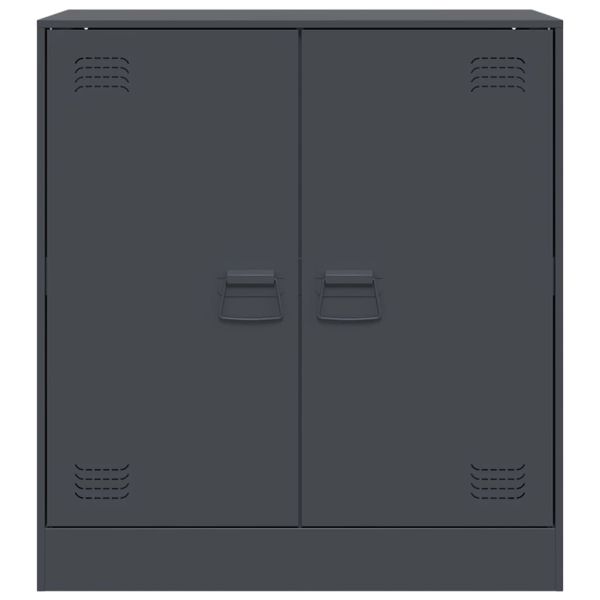 Бюфет, антрацит, 67x39x73 см, стомана