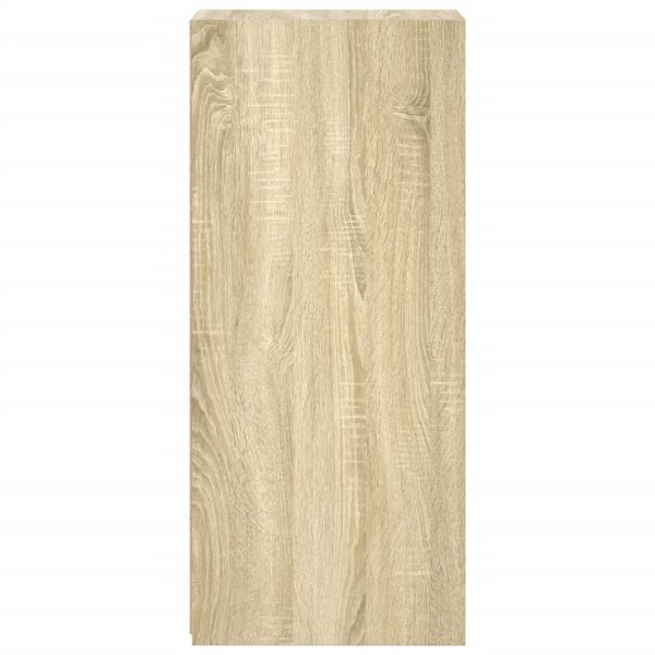 Бюфет, дъб сонома, 30x41x93 см, инженерно дърво