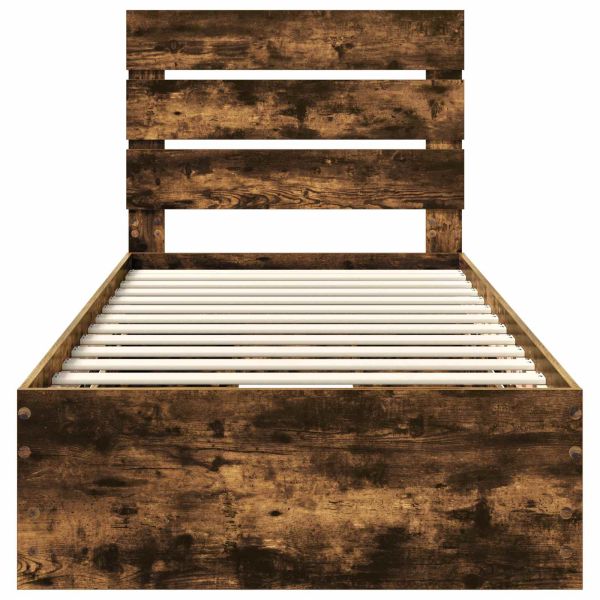 Рамка за легло Димян дъб 75 x 190 cm Инженерна дървесина