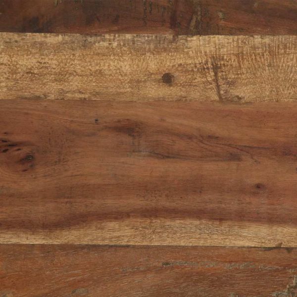 Трапезна маса Кафяво 110 x 55 x 76 cm регенерирано дърво масив