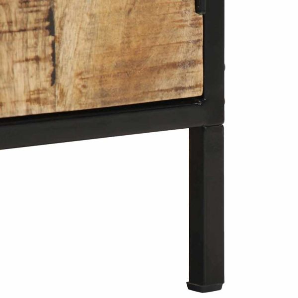 Нощен шкаф Кафяв и черен 30 x 30 x 40 cm