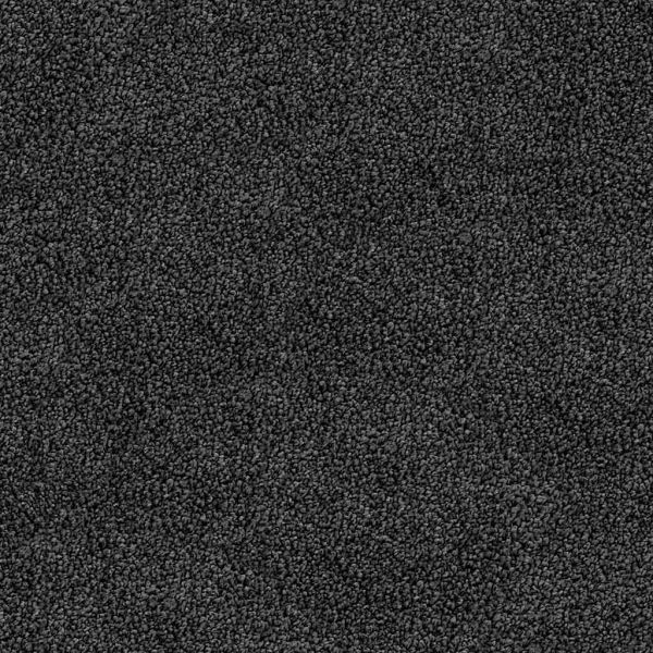 Антихлъзгащ shaggy килим Тъмносив 120 x 120 cm ПП