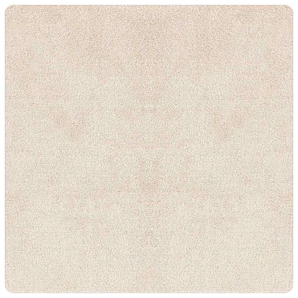 Антихлъзгащ shaggy килим Крем 120 x 120 cm ПП