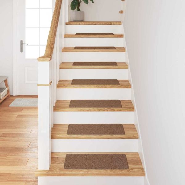 Килимчета против подхлъзване за стълби 15 pcs Жълто 60 x 25 cm