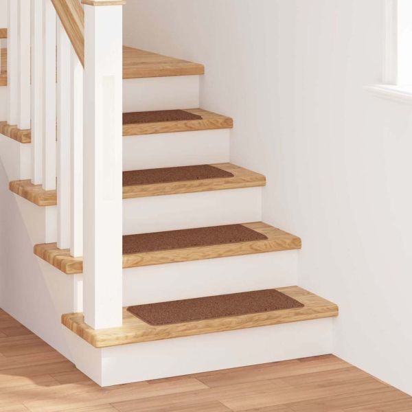 Килимчета против подхлъзване за стълби 15 pcs Жълто 60 x 25 cm