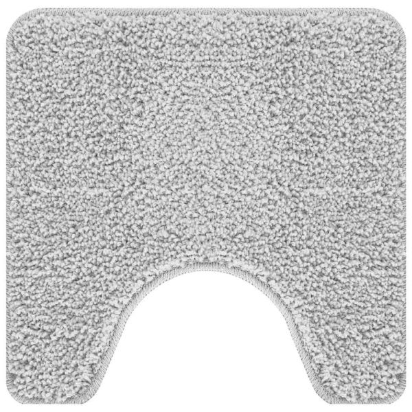Комплект антислип килими за баня 2 pcs Сив ПП