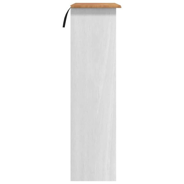 хранилка ASKIM 91 x 30 x 104 см Масивна борова дървесина