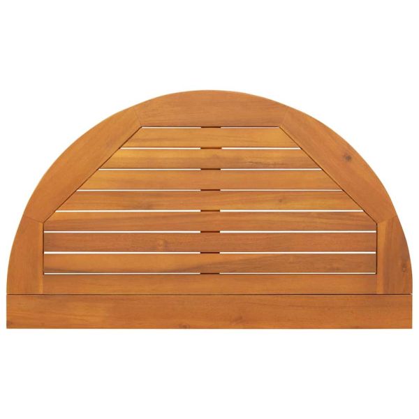 Градинска маса Кафяво 78 x 46 x 75 см Солидно акациево дърво