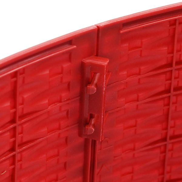 Коледнаполазадърво Червено Ø 65 x 24 см Пластмаса