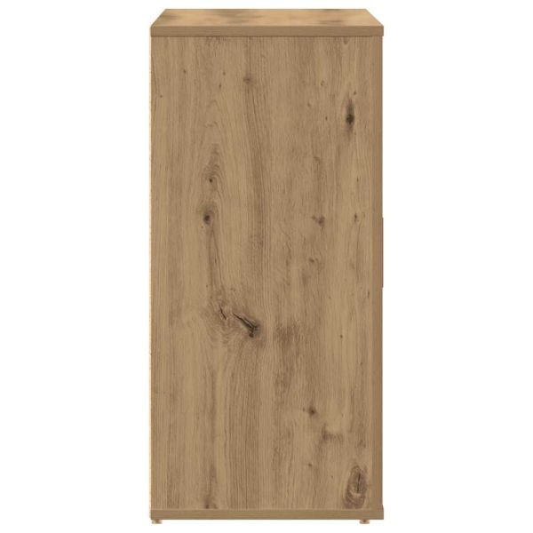 Сайдборд, дъб артизан, 80x33x70 см, инженерно дърво
