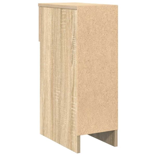 Нощно шкафче с чекмедже, дъб сонома, 20x36x60 см