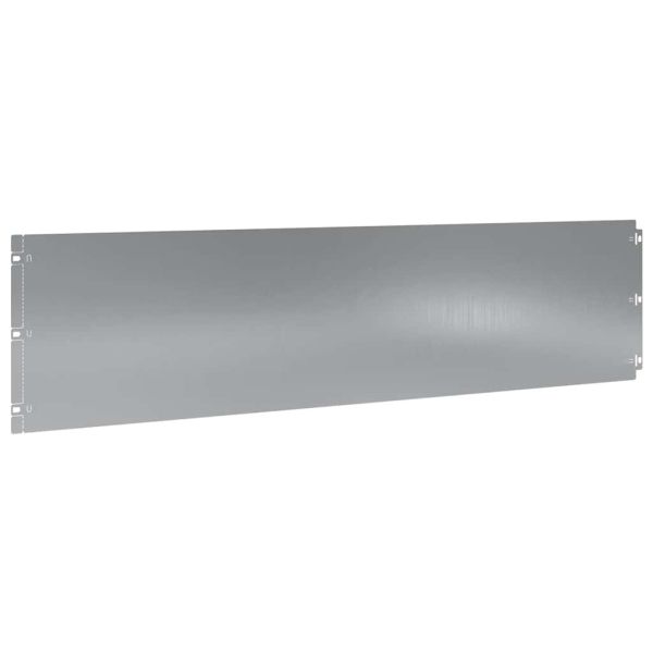 Краища за тревни площи 20 бр. 25x103 cm поцинкована стомана