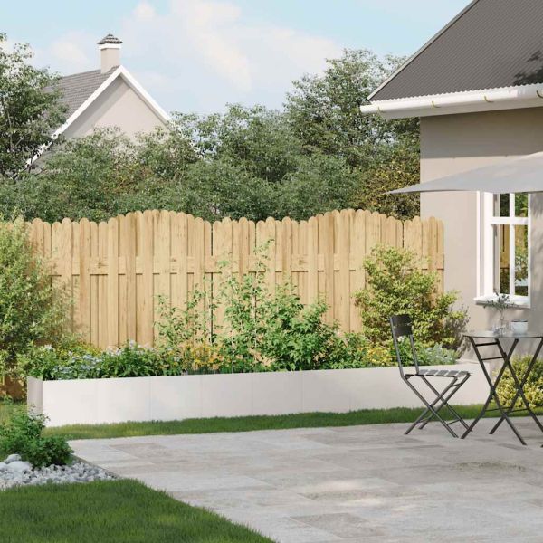 Кашпа, 360x40x40 см, неръждаема стомана