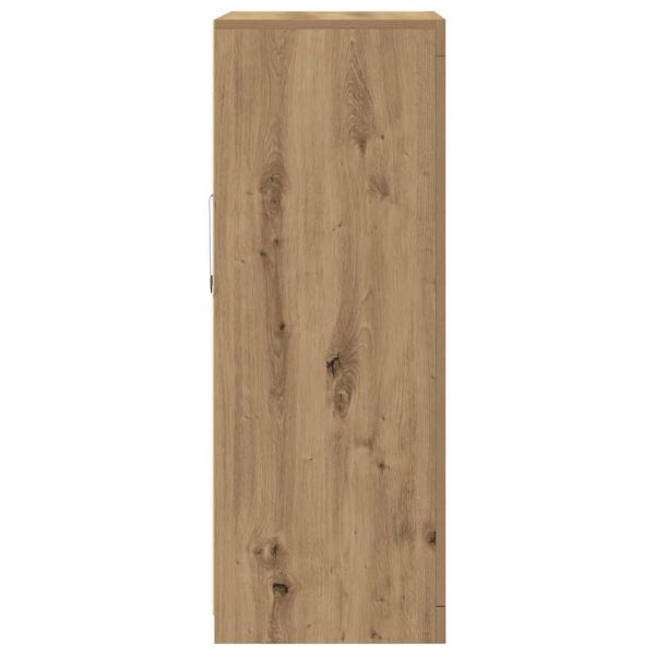 LED конзолна маса Дъб 60,5 x 37 x 100 см Инженерно дърво