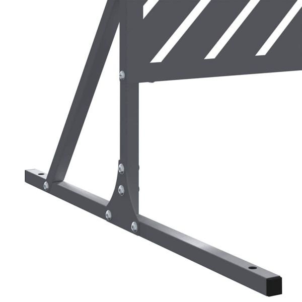 Екран за уединение Антрацит 100 x 50 x 180 см Стомана