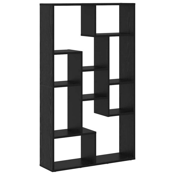 Шкаф за книги Черния дъб 72 x 20 x 102,5 см Инженерно дърво