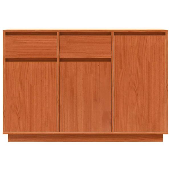 Служебен шкаф Кафяво с восъчно покритие 110 x 34 x 75 см