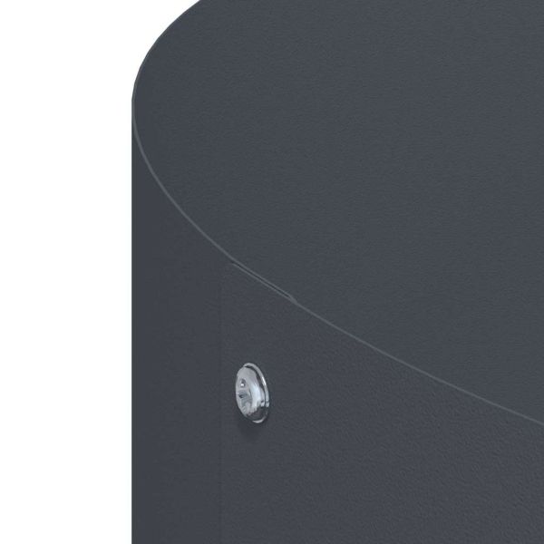 Пръстен за саксия 5 pcs Антрацит 40 x 40 x 20 cm