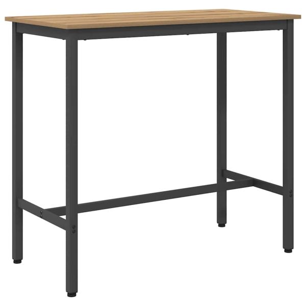 Маса Дъб 100 x 50 x 90,5 см Инженерна дървесина и стомана