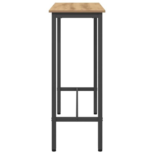 Маса Дъб 100 x 40 x 100,5 см Инженерна дървесина и стомана